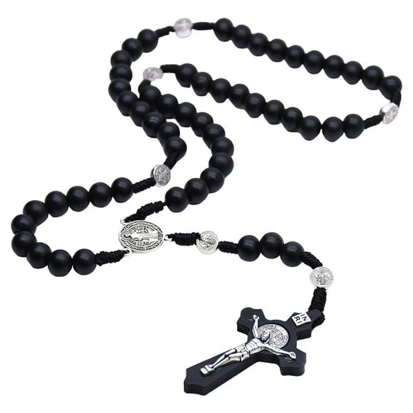 de cruz de de madera, de de para hombres y mujeres con crucifijo, regalos para hombres Yuyangstore COLLAR COLGANTE