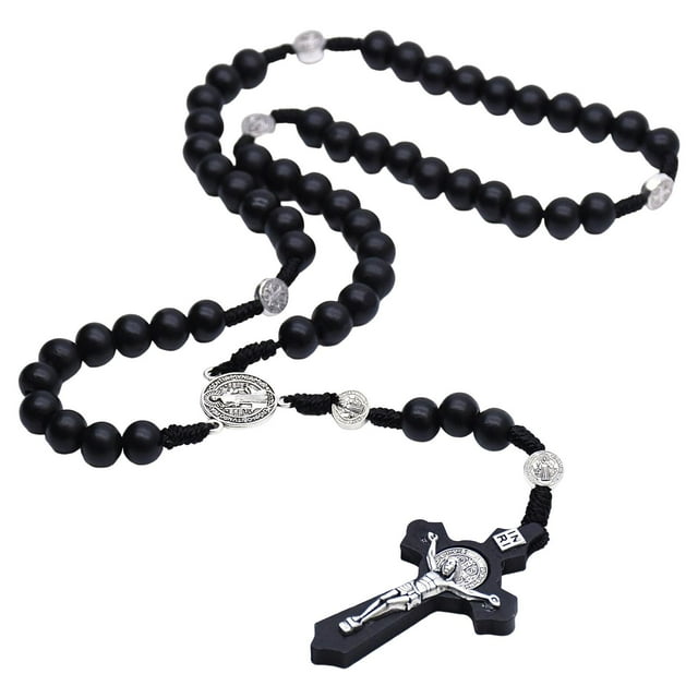 de cruz de de madera, de de para hombres y mujeres con crucifijo, regalos para hombres Yuyangstore COLLAR COLGANTE
