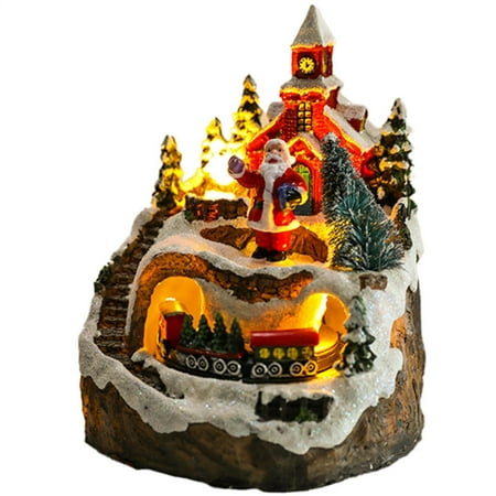 Ipretty Christmas Table Decor Christmas Scene Decorations Resin Tabletop Crafts for Winter Holiday Mantel Nursery Kitchen Bedroom Home superb Ipretty Christmas Table Decor Christmas Scene Decorations Resin Tabletop Crafts for Winter Holiday Mantel Nursery Kitchen Bedroom Home superb