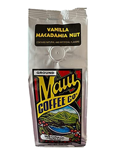 Maui Coffee Company Vanilla Macadamia Nut, 7 oz Ground