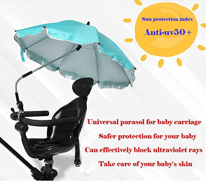 Chicco Easy Fit Universal Sun Shade Umbrella Parasol UV50 Protection 