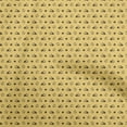 thumbnail image 1 of oneOone Velvet Yellow Fabric Avocado Craft Projects Decor Fabric Printed By The Yard 58 Inch Wide, 1 of 5