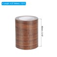 thumbnail image 2 of Wood Grain Repair Tape 3.15"X15', Self Adhesive Realistic Textured Repair Tape Patch, Dark Brown Oak, 2 of 5