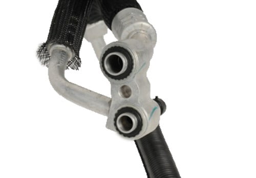 ACDelco 15-33279 GM Original Equipment A/C Compressor and Condenser Hose Assembly For 2003-2006 - Chevrolet Trailblazer, GMC Envoy, Isuzu Ascender