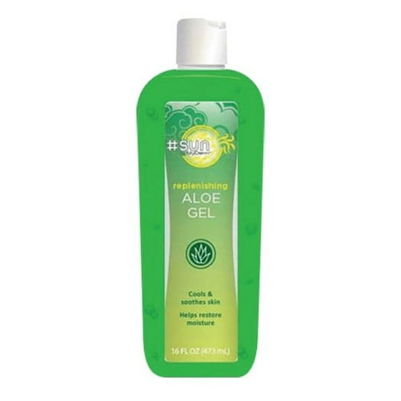 Aloe Vera Gel for Sunburn- 16oz by SunbyMyDerm