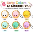 thumbnail image 2 of Cute Mini Dumpling Keychain – 6/12 Pack Soft & Squeezable Charm for Fun, Stress-Relief, Portable Keychain Accessory, 2 of 9