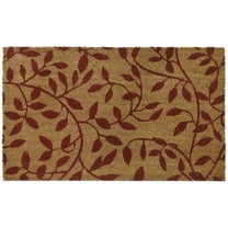 Forza Terra Printed Coir Door Mat 18x30 - Leaves