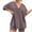 Purple, variant on Womens Matching Sets Summer Womens Pajamas 2 Piece Outfits Sets Oversized V Neck T Shirts Tops Biker Shorts Set Workout Reversible Tracksuit Summer Set Womens Workout Sets (Orange,M)