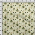 thumbnail image 4 of oneOone Viscose Jersey Beige Fabric Plants Cactus Quilting Supplies Print Sewing Fabric By The Yard 60 Inch Wide, 4 of 4