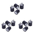 thumbnail image 1 of 12Pcs Anti Vibration Rubber Buffer Insulator Attachment 15mmx15mm, 1 of 8