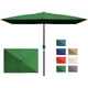 thumbnail image 1 of Garvee sombrilla rectangular para patio de 10 x 6.5 pies, con manivela y botón de inclinación, 6 varillas resistentes, ideal para mesa de jardín, terraza y césped, 1 of 7