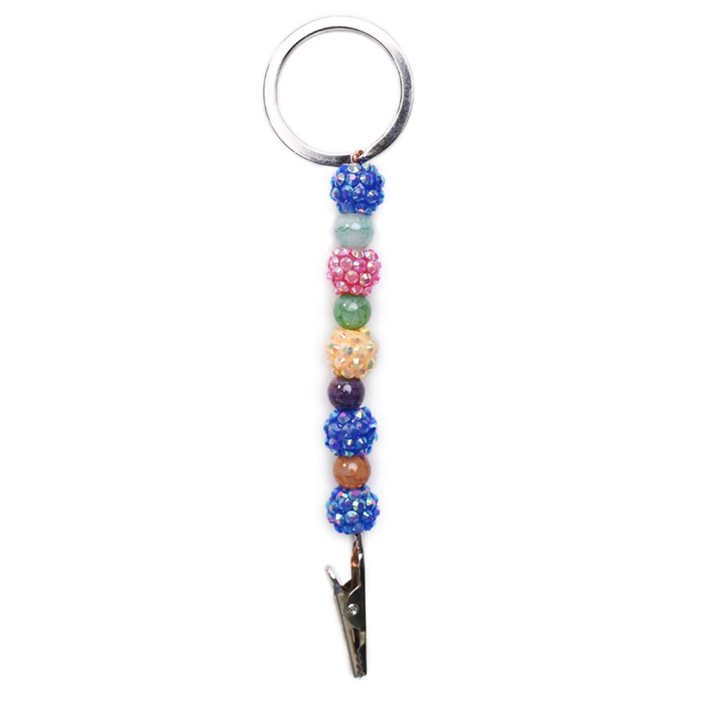 COD3】 Atm Credit Card Grabber Puller Keychain with Pompom For Long Nails