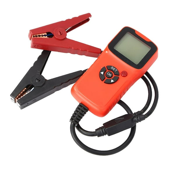 12V Car Battery Checker Electronic Relay Tester Clips Tool
