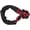 black red, variant on Universally Soft Shackle Synthetic Rope Heavy Duty 37400lbs Tow Shackle Strap with Protective Sleeve for SUV Truck