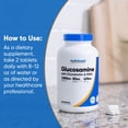 thumbnail image 5 of Nutricost Glucosamine 1800mg with Chondroitin & MSM, 240 Tablets, 120 Servings, Supplement, 5 of 7