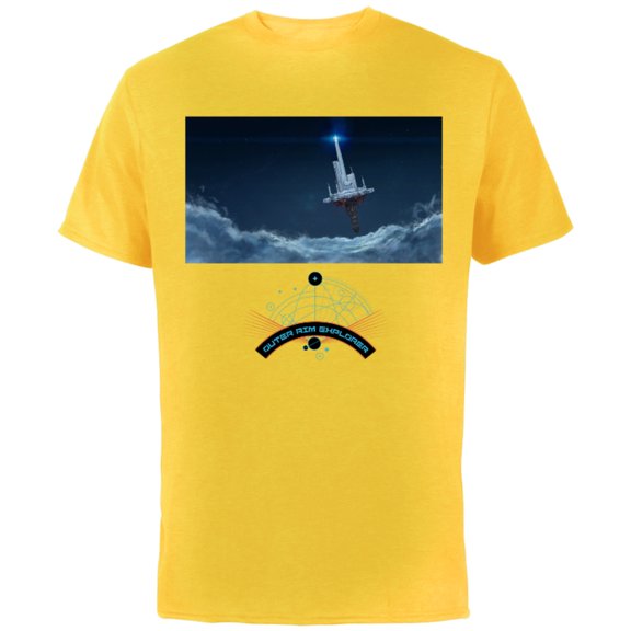 Star Wars The High Republic Outer Rim Explorer - Short Sleeve Cotton T-Shirt for Adults - Customized-Yellow