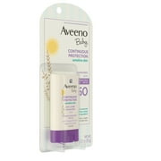Aveeno Baby Sensitive Skin SPF 50 Mineral Sunscreen Stick, 0.47 oz