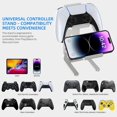 thumbnail image 5 of JYS JYS-P5222 Universal Gamepad Holder Zinc Alloy Game Controller Desktop Stand for PS5 PS4 Xbox Nin, 5 of 5