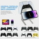 thumbnail image 5 of O1a JYS JYS-P5222 Universal Gamepad Holder Zinc Alloy Game Controller R5U Desktop Stand for PS5 PS4, 5 of 5