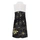 thumbnail image 5 of Vestido casual sin mangas para mujer Cuello alto Bolsillo Cremallera Empalme Estampado Pompotops ghjkhdj1247, 5 of 5