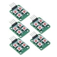 thumbnail image 3 of Array Switch Modules,  5PCS Excellent Components Multifunctional Easy To Install 4 Keypad Module  for Car Modification for Motor Control, 3 of 7