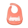 thumbnail image 1 of Babero De Silicona Para Bebé Con Recogedor De Alimentos Baberos Impermeables Suaves De Animales Ajustables Para Niñas Y Niños Vogacara BA001162-06, 1 of 3