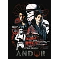 thumbnail image 2 of Junior's Star Wars: Andor Rebels vs Stormtroopers  Racerback Tank Top Black X Large, 2 of 5