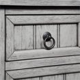 thumbnail image 4 of Kendra Table d'Entrée à Trois Tiroirs avec Tablette, Fini Bois Gris, 4 of 6