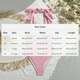 thumbnail image 3 of Sentmoon Women's Swimsuits with Built in Bra Spaghetti Strap Oversized Bikini Sets Women Solid Color Backless Strap Bikini Swimsuit Mesh Bikini Set Delightful for Large Bust & Support S, 3 of 7