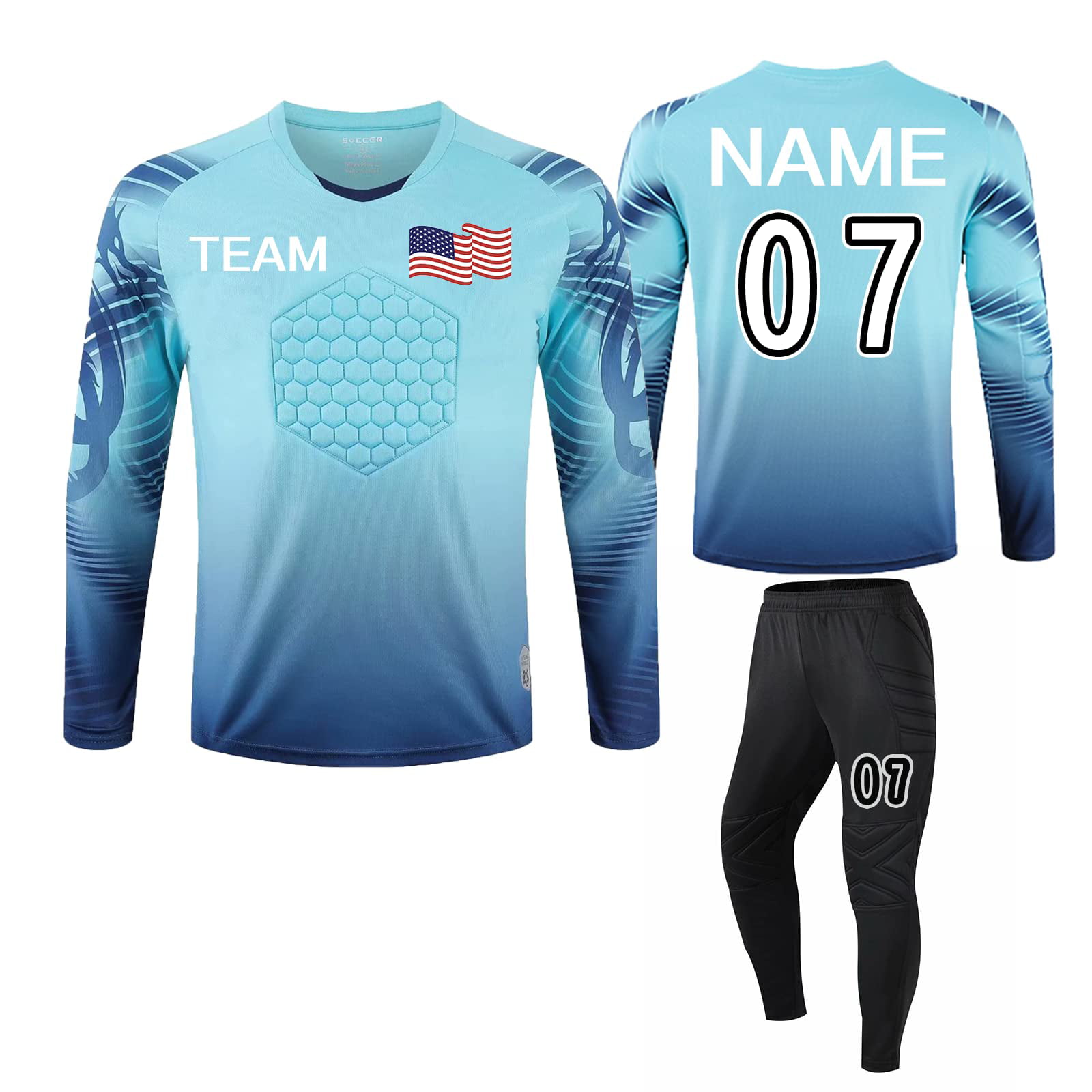 Sells Wrap Goalkeeper Jersey Size Small Adult 