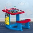 thumbnail image 3 of Disney Mickey Mouse Draw and Play Desk by Delta Children – Includes 10 Markers and Coloring Book, Blue, 3 of 12