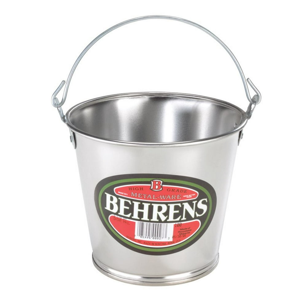 Behrens Household Pail Hot Dipped 3.5 Pt