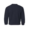 thumbnail image 3 of Heavy Blend Youth Sweatshirt, XS, Navy, 3 of 3