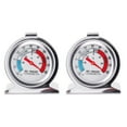 thumbnail image 1 of Yeacher Refrigerator Thermometer -20℃～20℃/-20℉～80℉ Stainless Steel Classic Fridge Thermometer Large Dial with Red Indicator Thermometer, 1 of 8