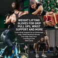 thumbnail image 7 of FINGER TEN Weightlifting Workout Gloves Full Half Finger with Wrist Strap Support, Padded Grip for Weight Lifting Gym Fitness Exercise Training Men Male, 7 of 7