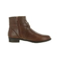thumbnail image 3 of Rockport Womens Vicky Belt Leather Almond Toe Ankle Boots, 3 of 3