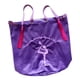 thumbnail image 2 of Bolsa de almacenamiento para pelotas de gimnasia rítmica, multifuncional, color negro L violeta, 2 of 9
