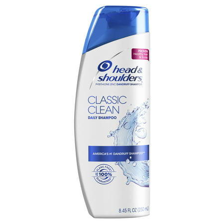 Head and Shoulders Classic Clean Daily-Use Anti-Dandruff Shampoo, 8.45 fl (Best Anti Itch Dandruff Shampoo)