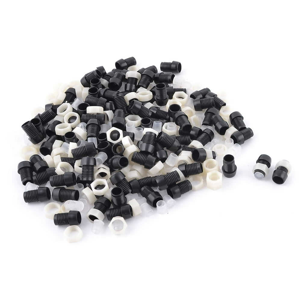 100 Pcs Spacer Insert 5mm Plastic Diode Holder Bezel Replacements