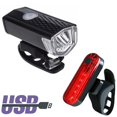 thumbnail image 1 of Luces de bicicleta recargables con USB Sailing impermeables faros delanteros y traseros accesorios de bicicleta, 1 of 5