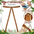 thumbnail image 3 of 12pcs Extra Large Velvet Bow Pendant for Tree – 40x60cm Xmas Tree Decorations, Large Velvet Ribbon for Holiday Party, Christmas Tree Garland, and Seasonal Decor, 3 of 4