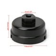 thumbnail image 7 of Sinyiin 64mm Oil Filter Cap Wrench For Camry Highlander for for Lexus Tool, 7 of 7