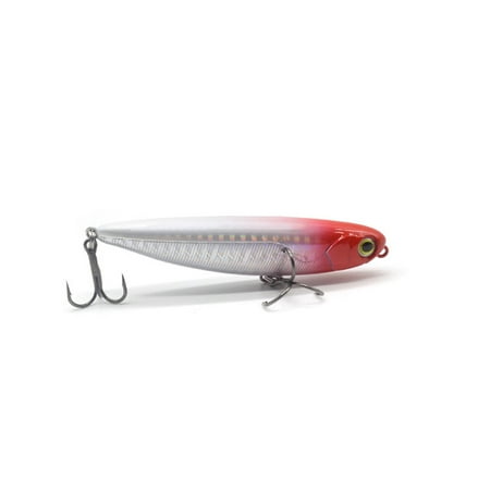 Topwater Pencil 6G/12G Surface Walker Fishing Lure Artificial Saltwater Bass Hard Bait Tackle Walk Z-Shaped Dog Stream River D 4 12g 85mm