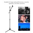 thumbnail image 4 of Mic Stand, Aluminum Alloy Lightweight Floor Mic Holder Anti Slip Pad  for Performance, 4 of 7
