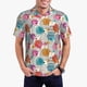 thumbnail image 1 of Fotbe Easter Egg Camiseta Polo de Golf para Hombre con Estampado – Camisa Deportiva Transpirable con Cuello Abotonado-Small, 1 of 6