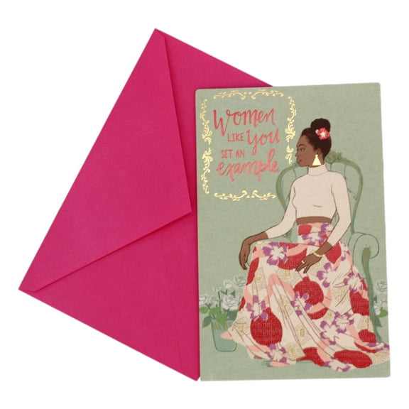 Women like you set an example.