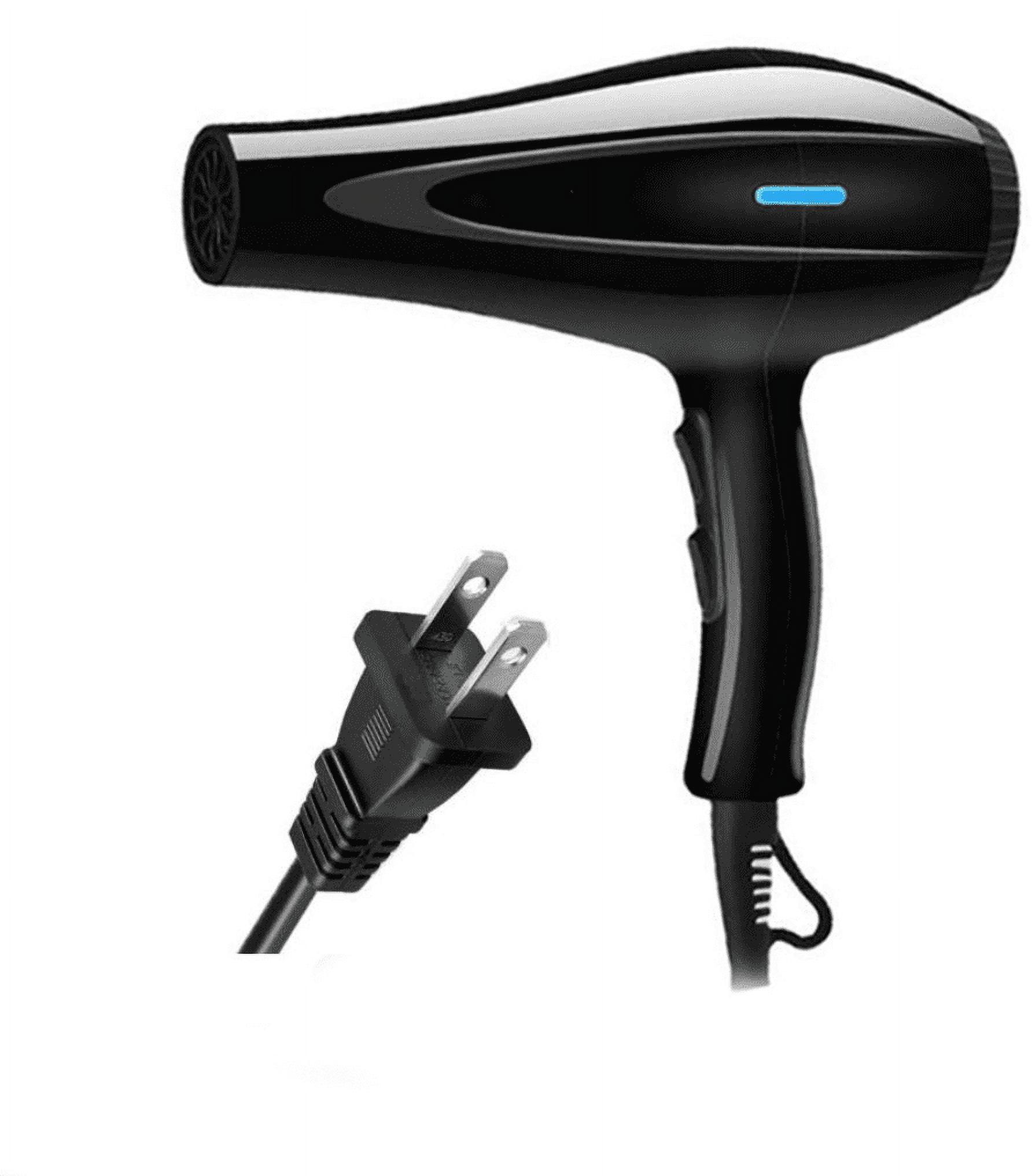 zhenbaotian hot and cold air Hair Dryer, 2000W Dryer, Hair Dryers for Women, Cool Shot Button, 3 Heat and 2 Speed Settings, Ionic Function for Shinier Results, Concentrator Nozzle Black