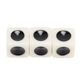 thumbnail image 4 of Lot de 2 jeux de dés 16 mm (gauche, droite, centre), avec 3 dés et 24 jetons, pour soirées en famille, réunions entre amis, jeux, fêtes, bleu, 4 of 4