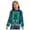 Green, variant on Kids Girls Long Sleeve Sequins Jackets Baseball Coat Sparkly Bomber Jacket Dance Birthday Party Top Purple 16