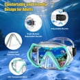 thumbnail image 2 of Equipo de Snorkel MELUMILU Juego de Snorkel Seco con Vista Panorámica de 180°, 2 of 6